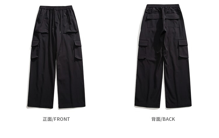 韓国ファッション SELCA-wide baggy pants-mselca2024ss-050-016
