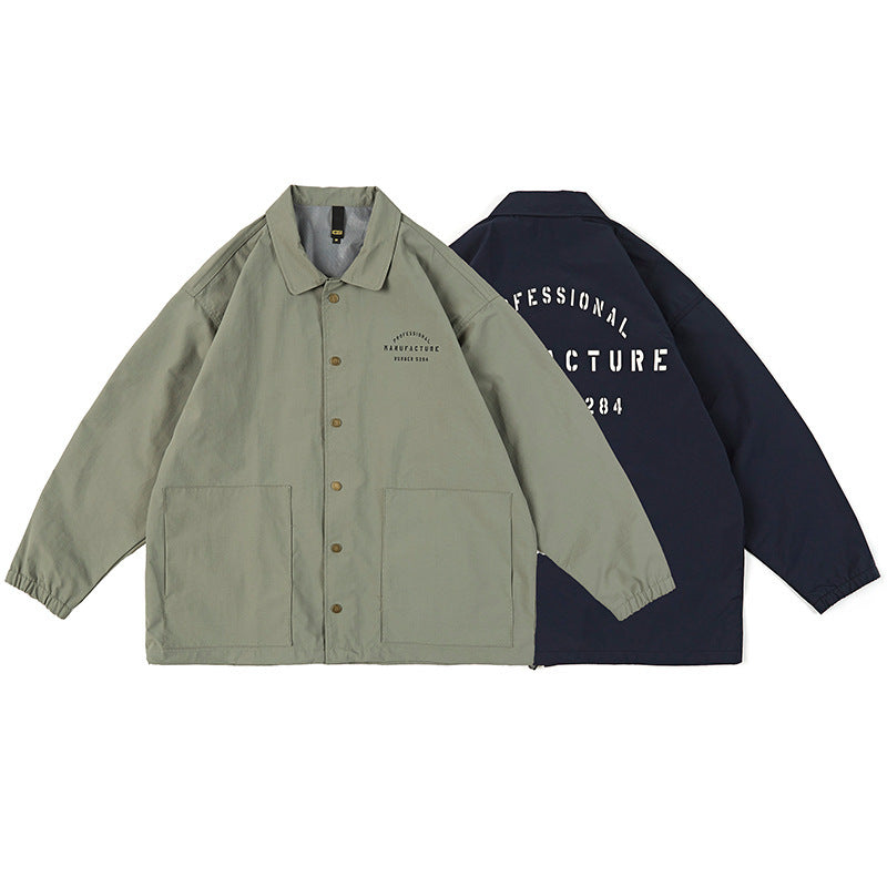 韓国ファッション SELCA-bag logo jacket-mselca2024ss-027-03
