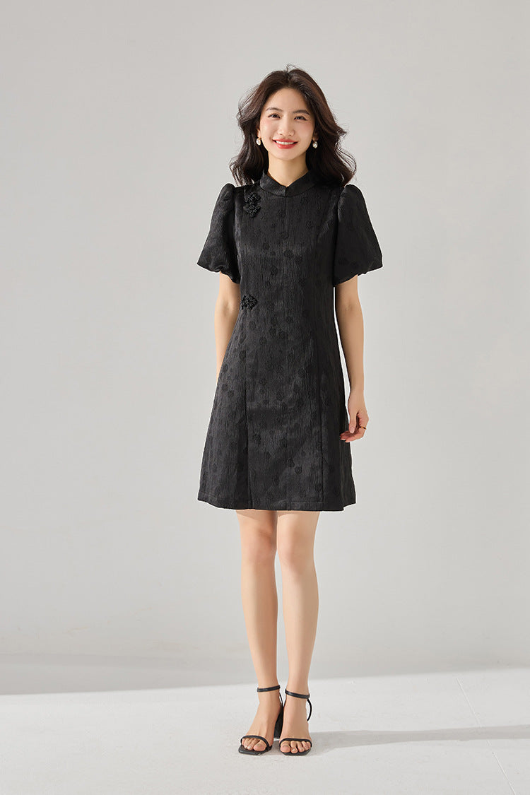 韓国ファッション SELCA-チャイナスタイルミニドレス-2024ss-125-08