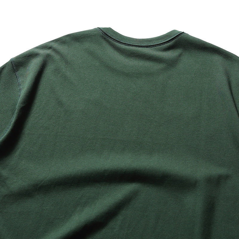 韓国ファッション SELCA-Colored cotton T-shirt-mselca2024ss-070-017