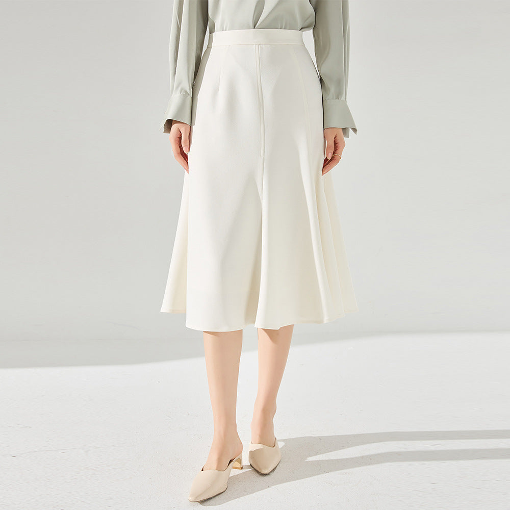 韓国ファッション SELCA-タックフレアスカート-2024ss-102-02