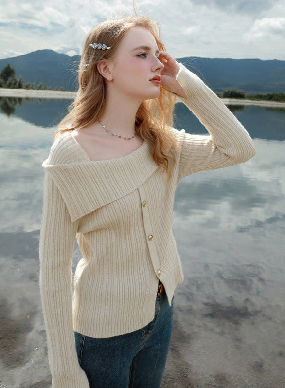 韓国ファッション SELCA-round neck pullover-2024ss-tp07-012
