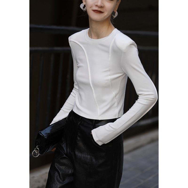 韓国ファッション SELCA-カットトップス-2024ss-0053-04
