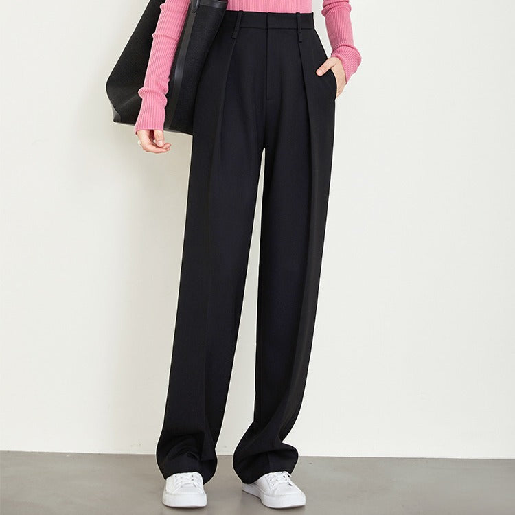 韓国ファッション SELCA-センタープレスストレートパンツ-2024ss-006-04