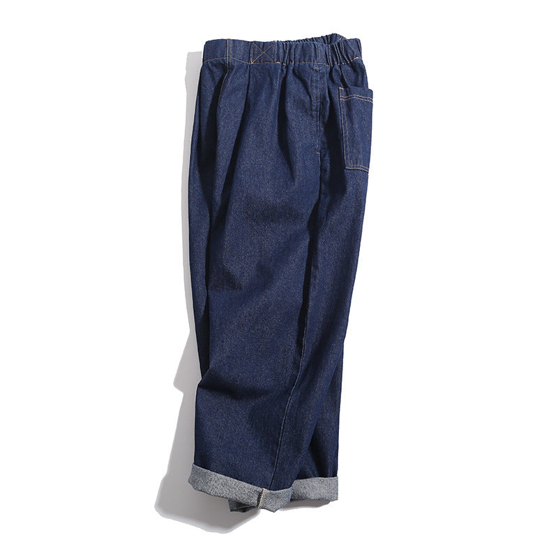 韓国ファッション SELCA-Washable waist double tuck city boy trousers-mselca2024ss-092-02