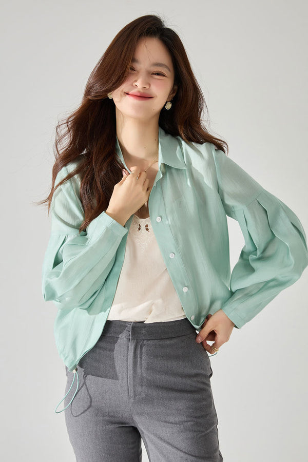 韓国ファッション SELCA-シアージャケット-2024ss-109-014
