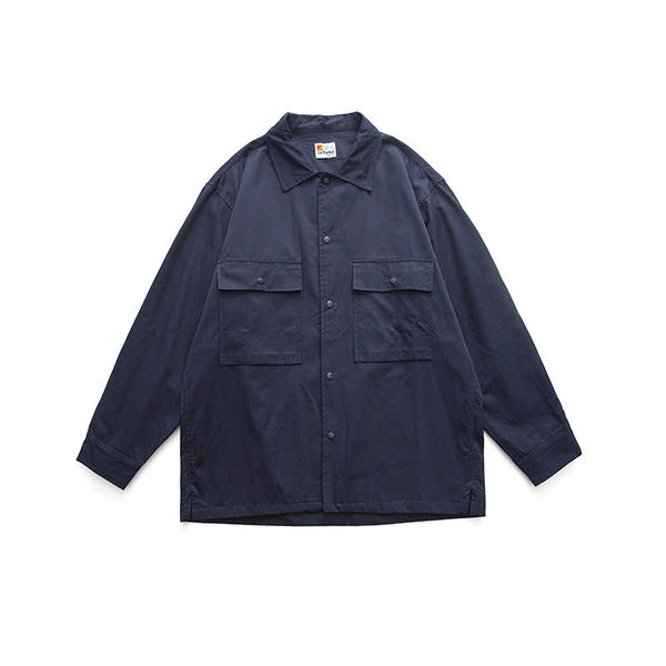 韓国ファッション SELCA-double pocket casual shirt-mselca2024ss-0110-02