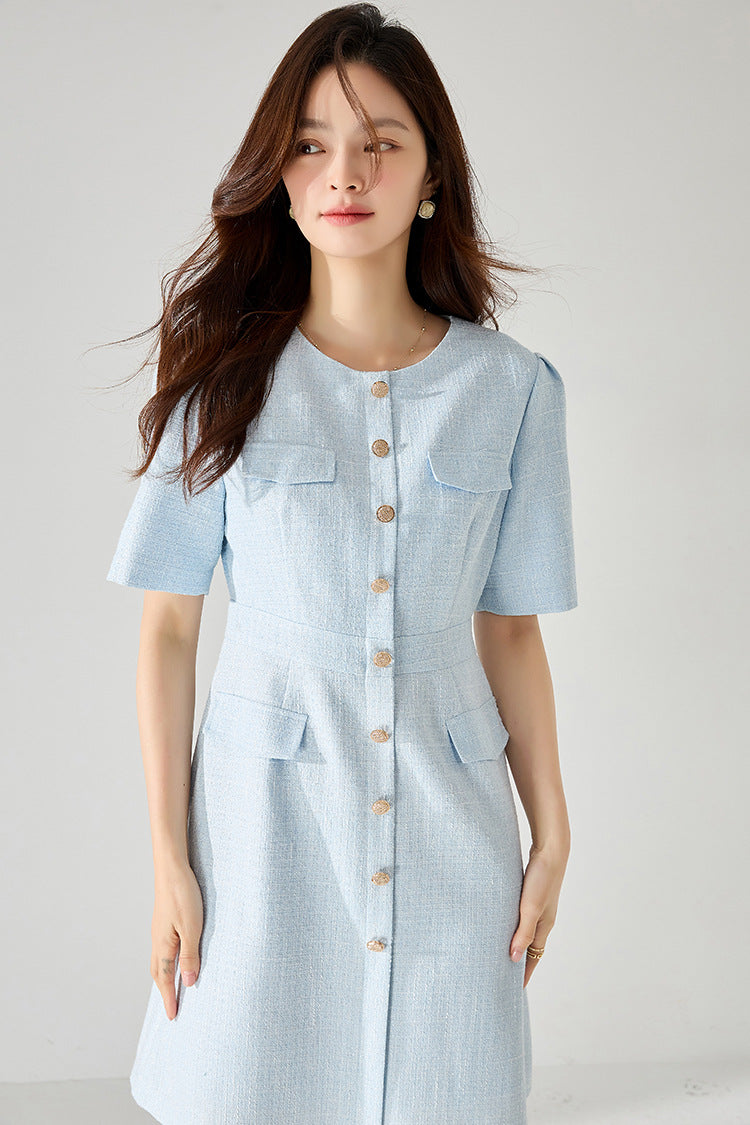韓国ファッション SELCA-フレンチミニワンピース-2024ss-96-018