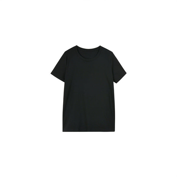 韓国ファッション SELCA-ラウンドネックTシャツ-2024ss-119-023
