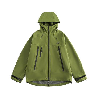 multi pocket mountain parka