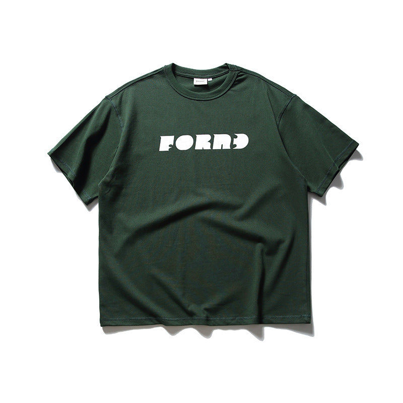 韓国ファッション SELCA-Colored cotton T-shirt-mselca2024ss-070-02