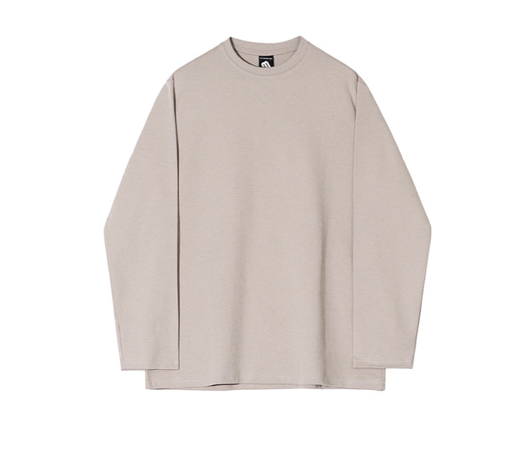 韓国ファッション SELCA-simple sweatshirt-2024ss-to02-010