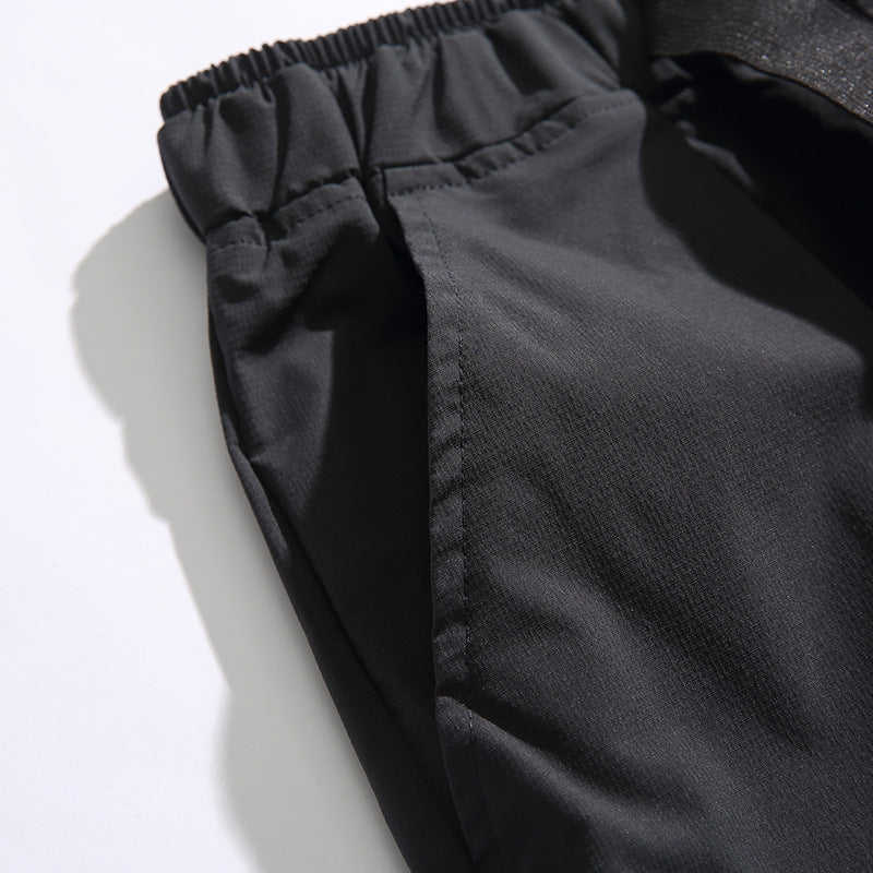 韓国ファッション SELCA-sarouel belt pants-mselca2024ss-099-011