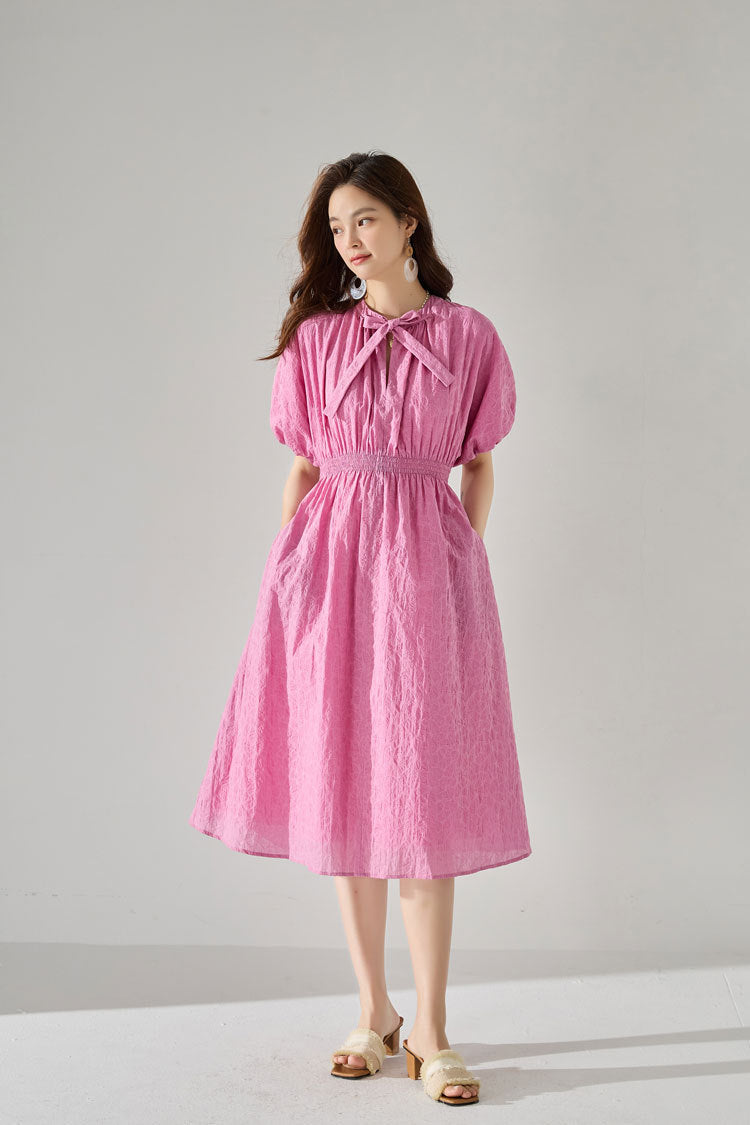 韓国ファッション SELCA-ボリュームワンピース-2024ss-136-010
