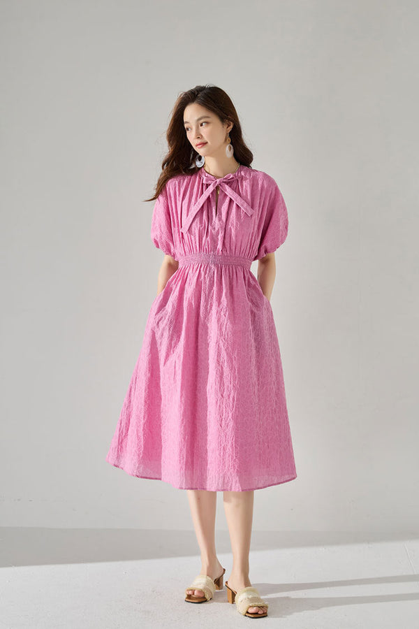 韓国ファッション SELCA-ボリュームワンピース-2024ss-136-010