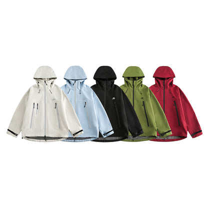 multi pocket mountain parka