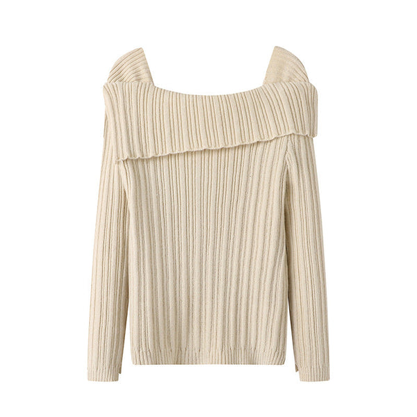 韓国ファッション SELCA-round neck pullover-2024ss-tp07-015
