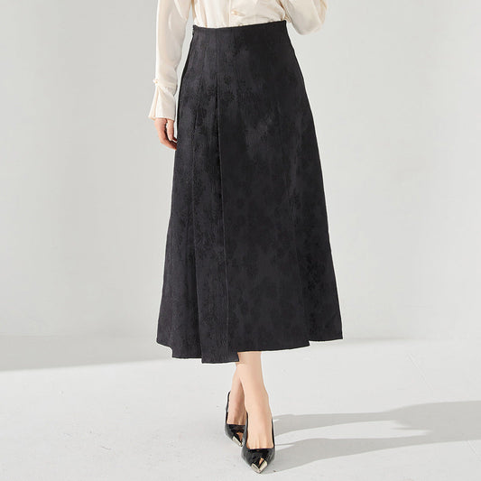 韓国ファッション SELCA-ジャカードスカート-2024ss-114-01