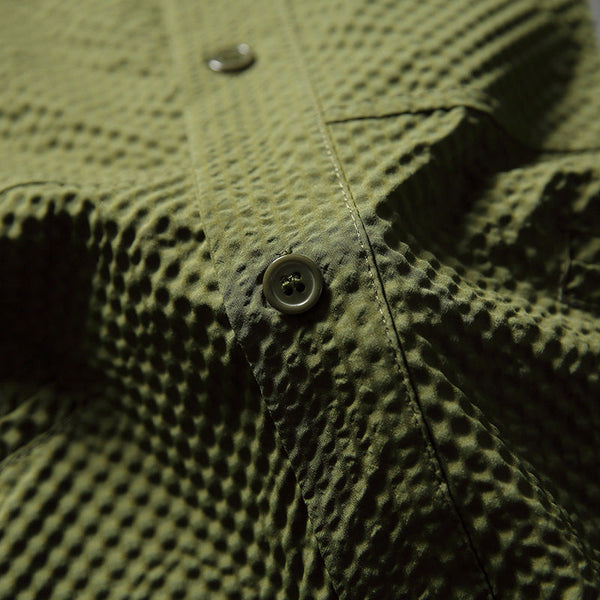 韓国ファッション SELCA-Multi-pocket design loose shirt-mselca2024ss-072-028