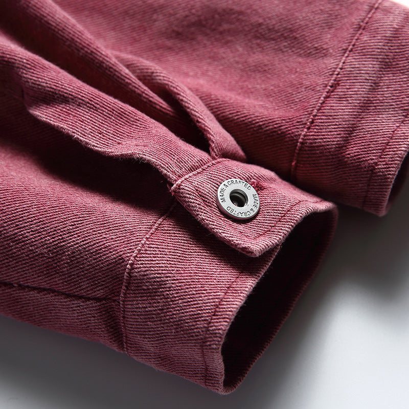 韓国ファッション SELCA-vintage american jacket-mselca2024ss-044-011