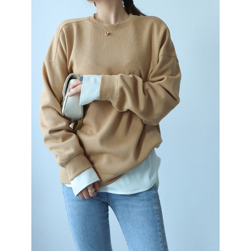 韓国ファッション SELCA-デザインスリーブカジュアルシャツ-2024ss-008-04