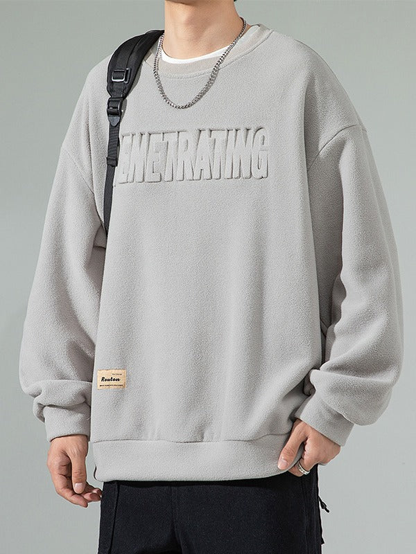 韓国ファッション SELCA-embossed logo sweatshirts-2024ss-tp01-08