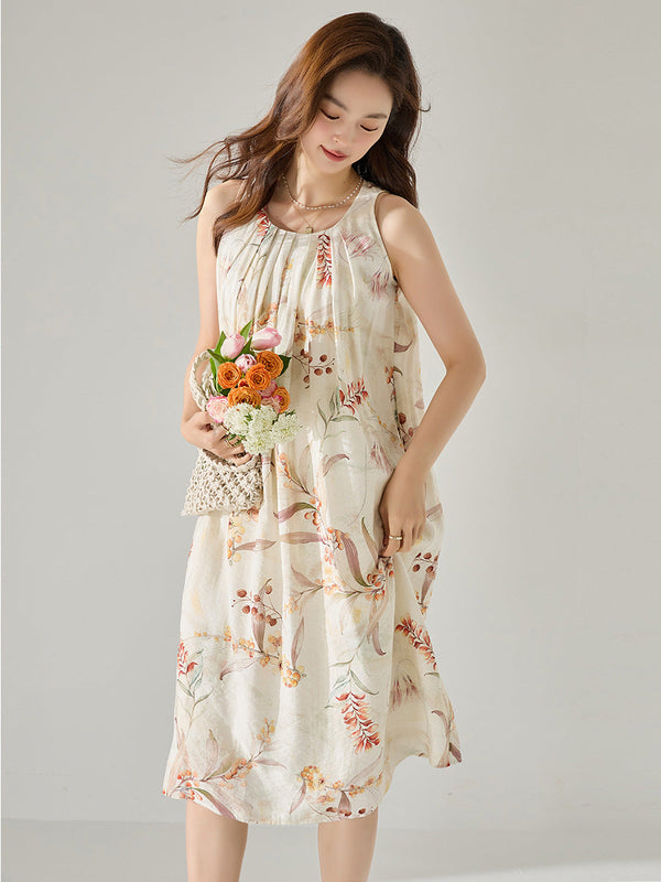 韓国ファッション SELCA-ホルターネックワンピース-2024ss-142-03