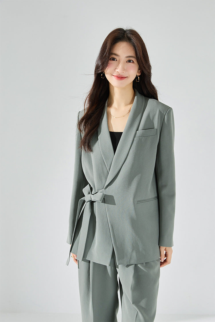 韓国ファッション SELCA-リボンジャケット-2024ss-191-09
