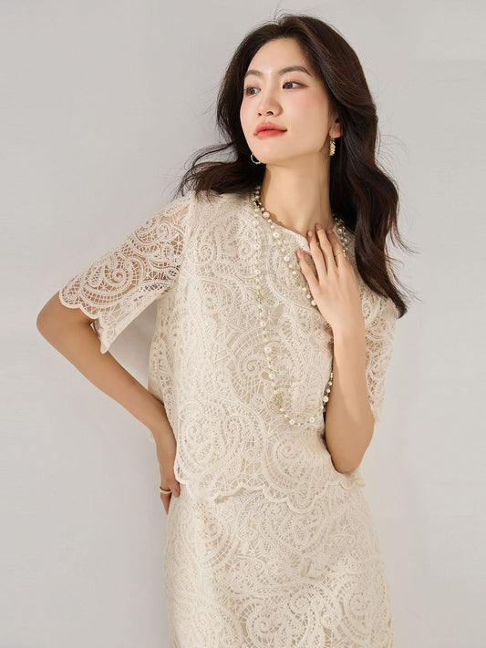 韓国ファッション SELCA-サマーフレンチセットアップ-2024ss-76-01
