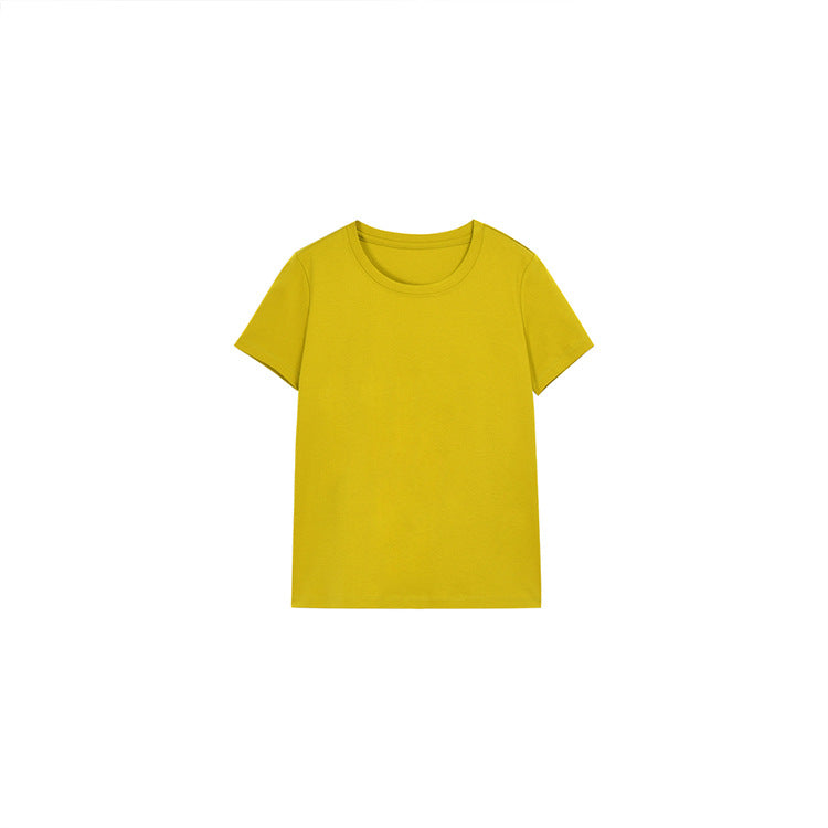 韓国ファッション SELCA-ラウンドネックTシャツ-2024ss-119-024