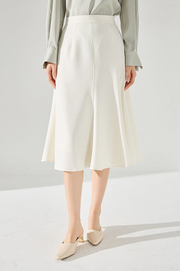 韓国ファッション SELCA-タックフレアスカート-2024ss-102-015