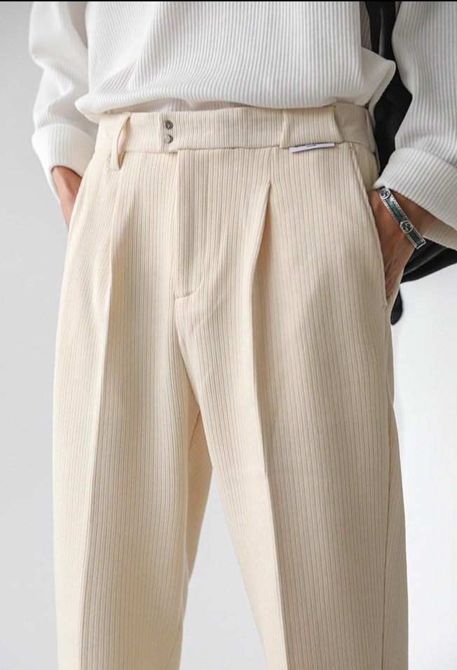 韓国ファッション SELCA-corduroy straightpants-2024ss-ps01-01