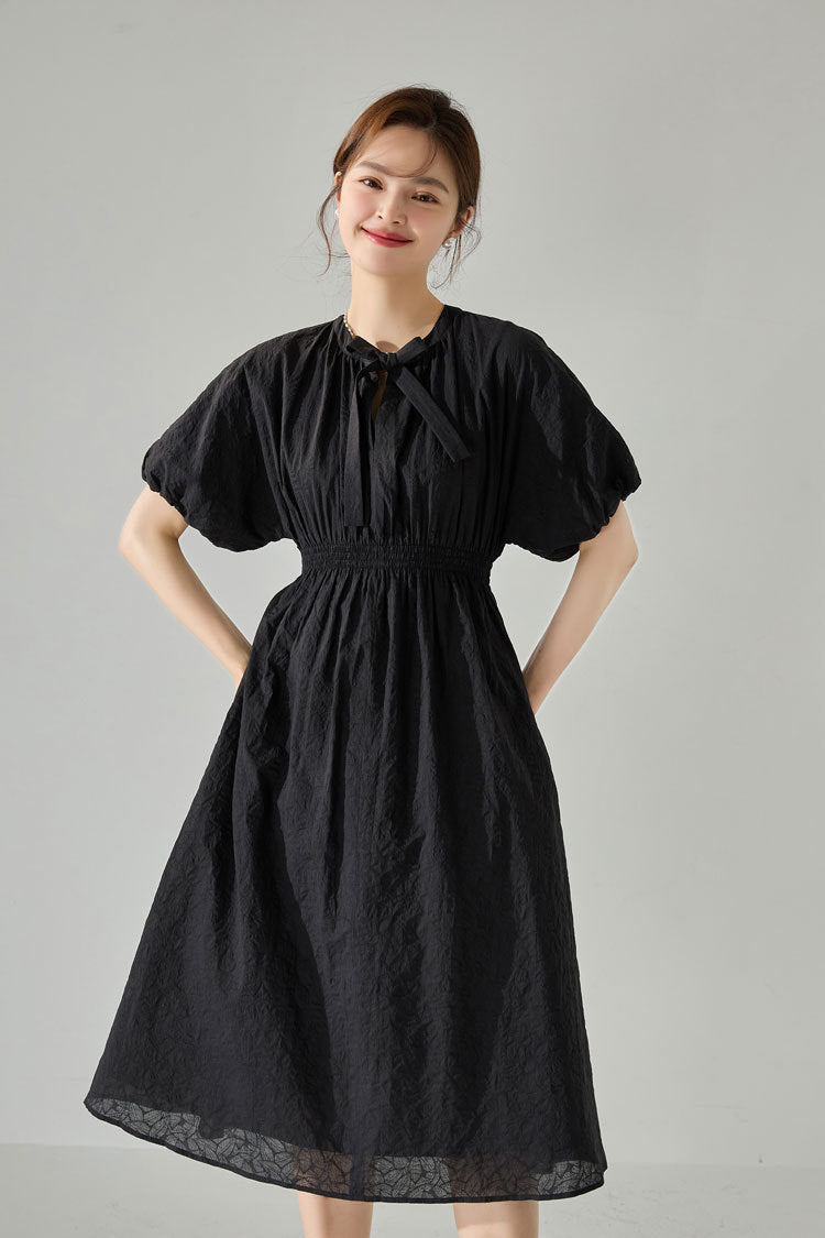 韓国ファッション SELCA-ボリュームワンピース-2024ss-136-05