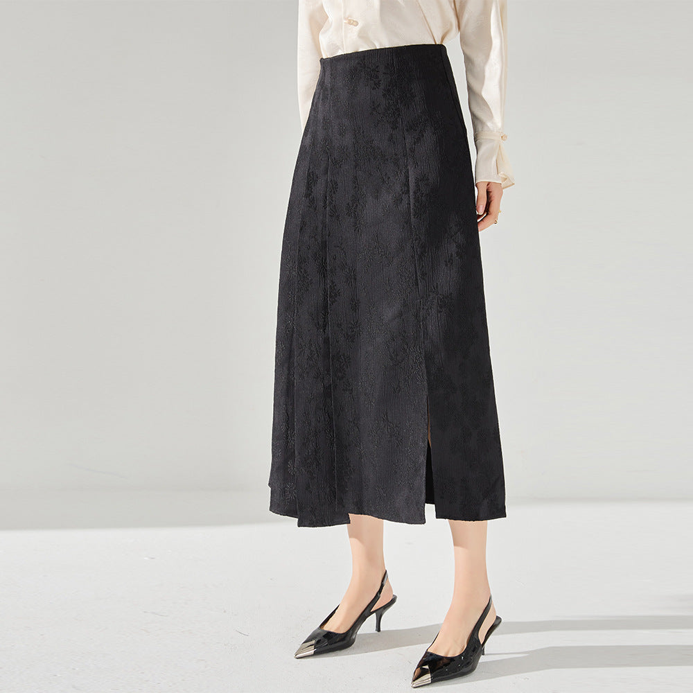 韓国ファッション SELCA-ジャカードスカート-2024ss-114-03
