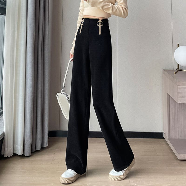 韓国ファッション SELCA-チャイナコーデュロイパンツ-2023aw-pt9-04