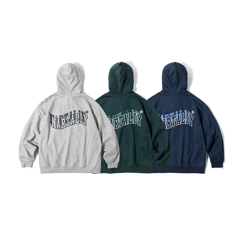 韓国ファッション SELCA-back logo hoodie hoodie-mselca2024ss-030-05