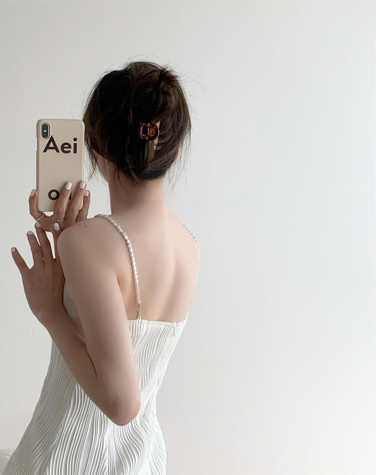 韓国ファッション SELCA-ビーズストラップワンピース-2023ss-op25-011