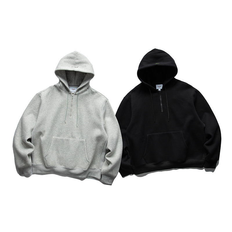 韓国ファッション SELCA-Logo Embellished Hoodie-mselca2024ss-005-04