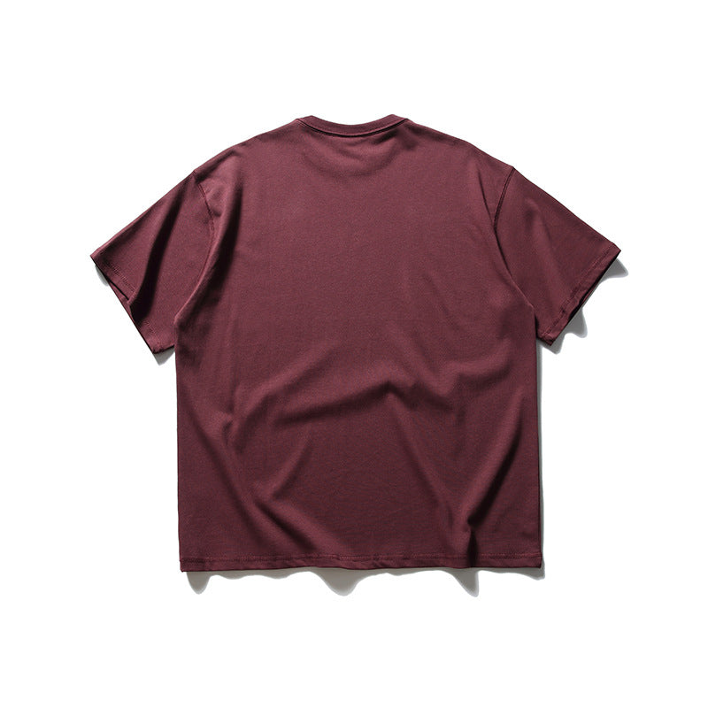 韓国ファッション SELCA-Colored cotton T-shirt-mselca2024ss-070-07