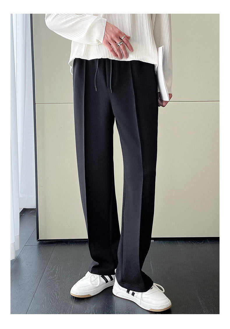 韓国ファッション SELCA-center line straight pants-2024ss-ps02-010