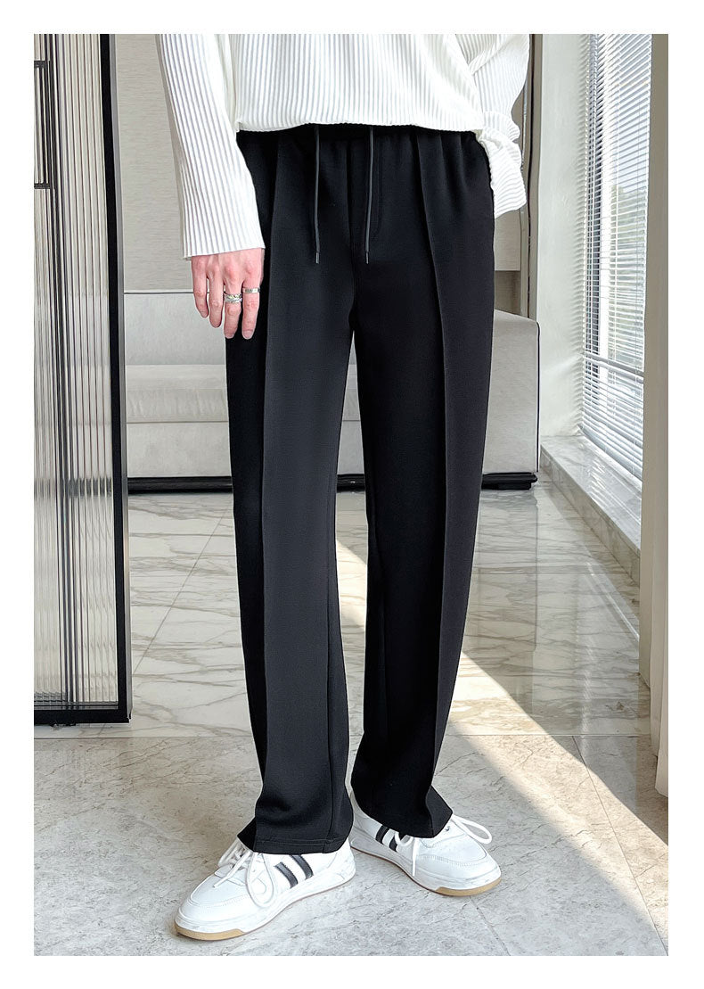 韓国ファッション SELCA-center line straight pants-2024ss-ps02-012