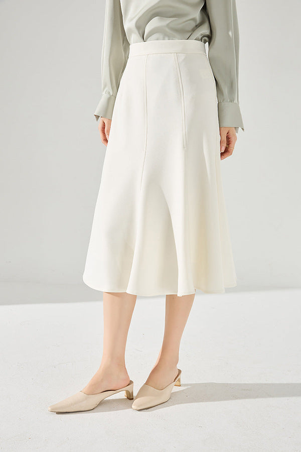 韓国ファッション SELCA-タックフレアスカート-2024ss-102-012