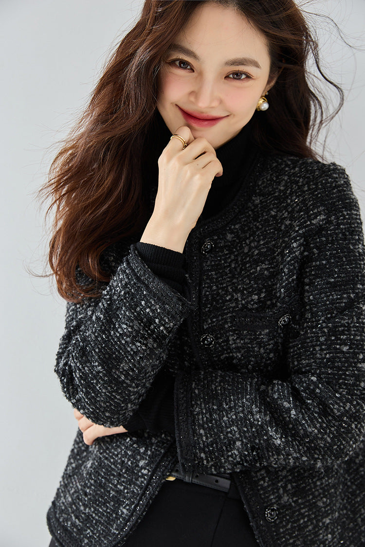 韓国ファッション SELCA-クラシックツイードジャケット-2024ss-ou16-02