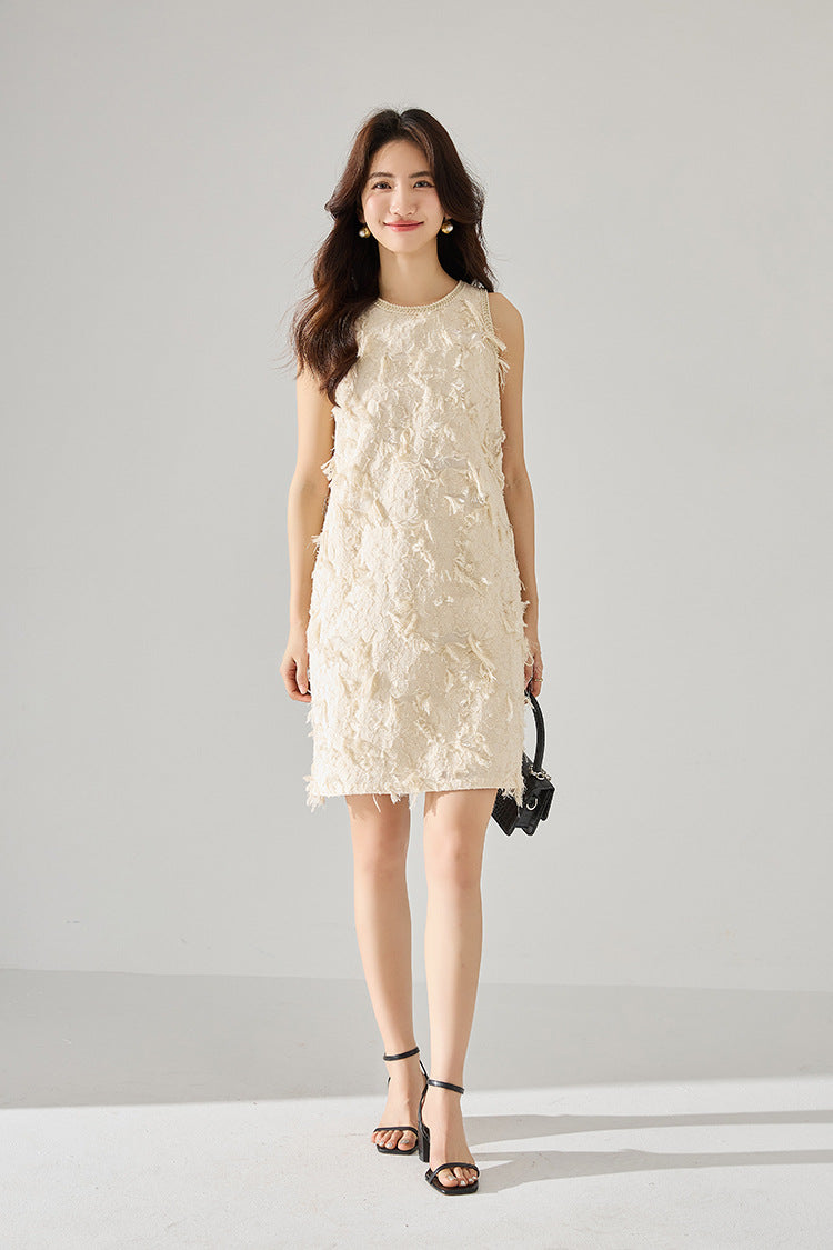 韓国ファッション SELCA-タッセルジャカードワンピース-2024ss-87-018