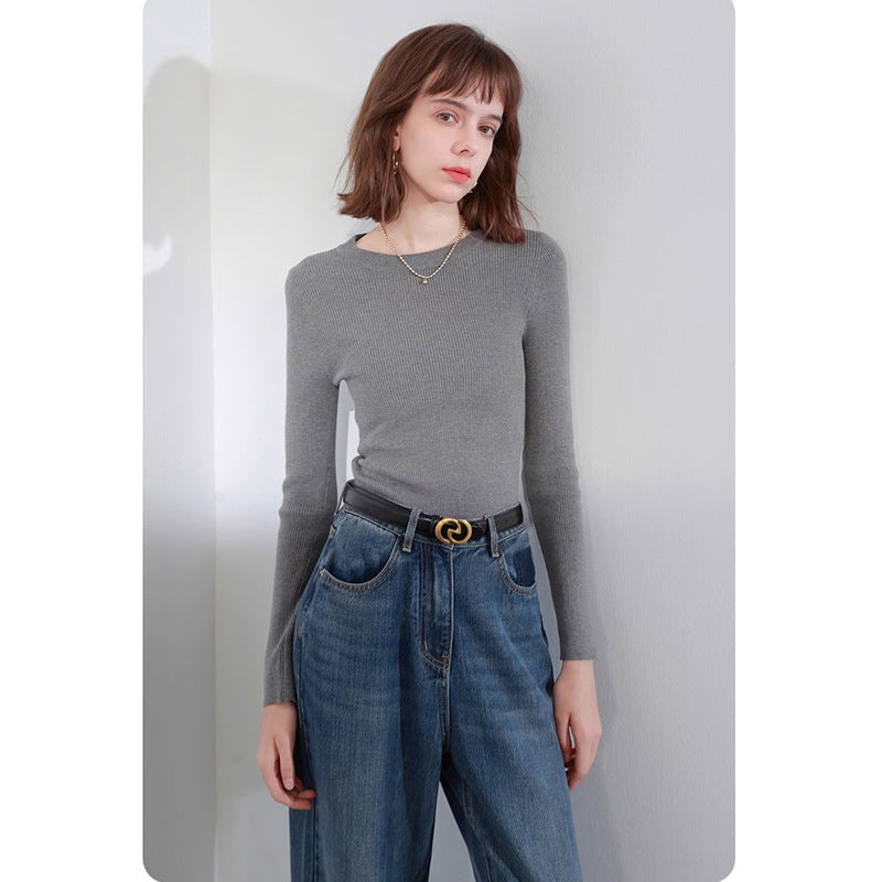 韓国ファッション SELCA-リブニット-2024ss-tp11-02