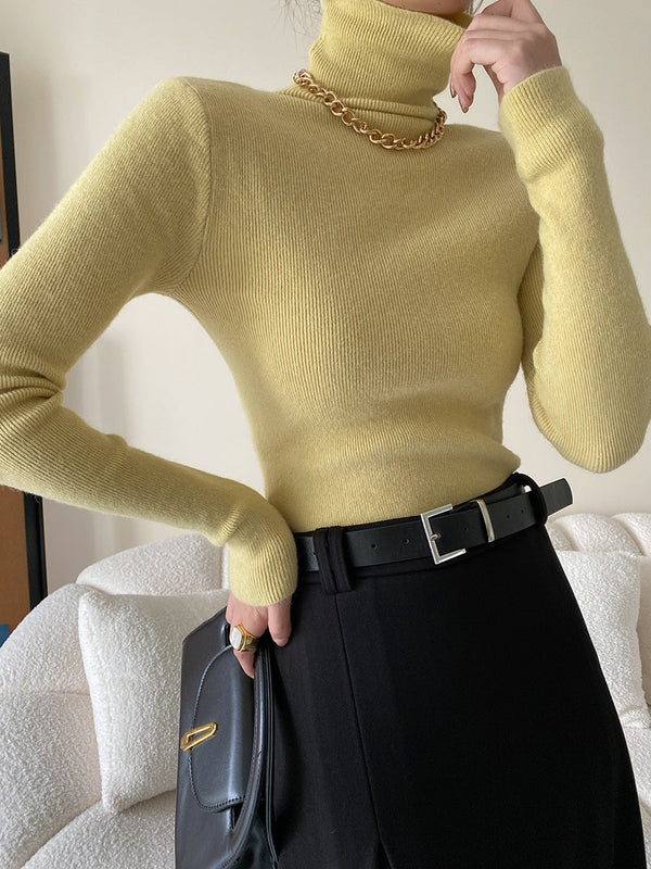 韓国ファッション SELCA-ハイネックニット-2023aw-tp6-019