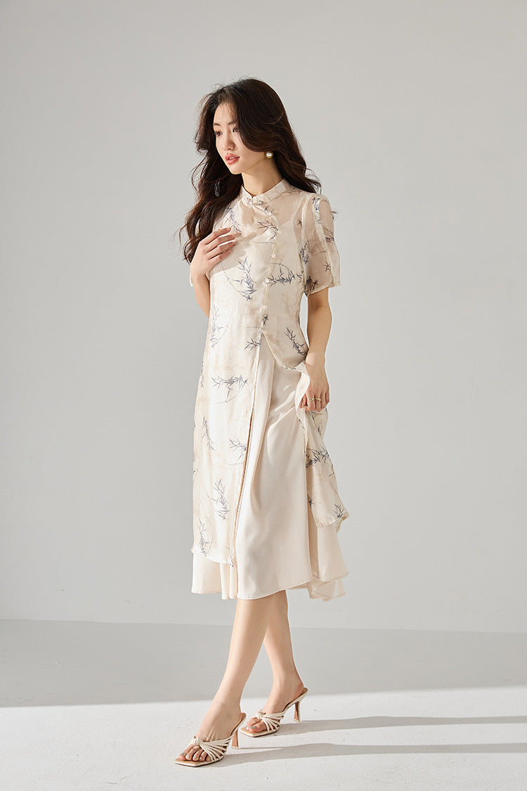 韓国ファッション SELCA-シースルレイヤーワンピース-2024ss-106-08