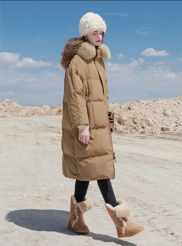 韓国ファッション SELCA-フォックスファーストレートダウン-2023aw-tp53-01