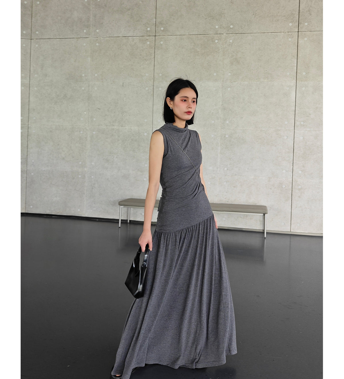 韓国ファッション SELCA-ドレープデザインセットアップ-se2023ss-se10-06