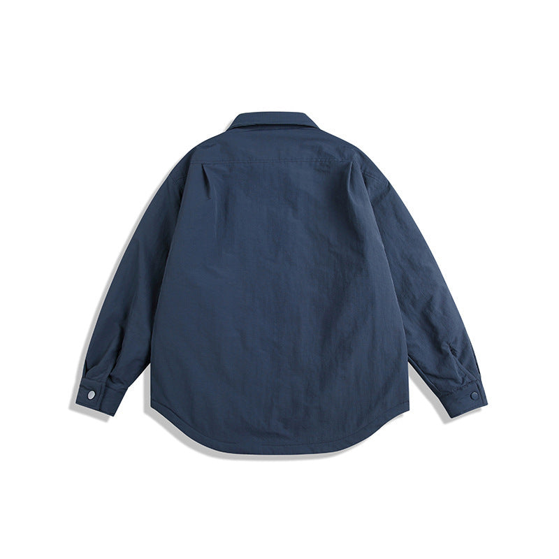 韓国ファッション SELCA-cotton quilted casual shirt-mselca2024ss-095-07
